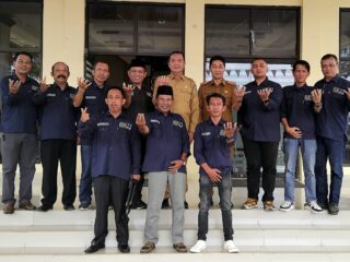 Perkuat Harmonisasi dan Komunikasi,Sekda Lampung Timur Terima Audensi PWI