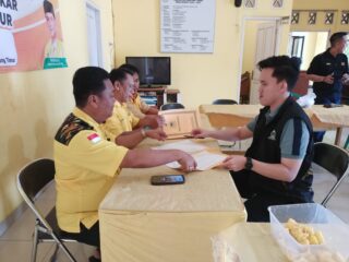 Suhu menghangat menjelang Musda ke IV Partai Golkar Lampung Timur.