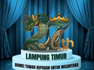 Logo Resmi HUT Lamtim ke 27 diluncurkan Pemkab Lamtim, Tuai Protes Dari Penyimbang Adat