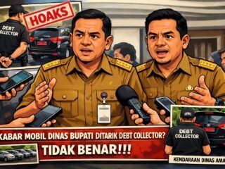 SEKDA DAN KABAG UMUM BANTAH KERAS ISU MOBIL DINAS BUPATI LAMPUNG TIMUR DITARIK DEBT COLLECTOR