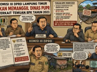 Komisi III DPRD Lampung Timur Akan Memanggil Dinas PUPR Terkait Temuan BPK