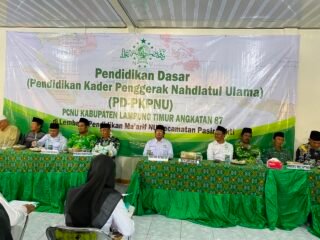 PD-PKPNU Angkatan 87 Resmi Dibuka di Pasir Sakti, Diikuti 104 Peserta
