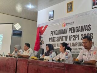 BAWASLU LAMPUNG TIMUR GELAR P2P, 25 PESERTA DARI BERBAGAI UNSUR SIAP KAWAL PEMILU 2029