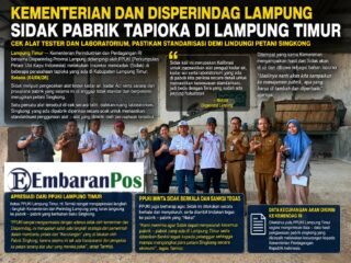 Sidak  Ke Lampung Timur Kementrian Perindustrian, PPUKI Berharap  Ada Tindakan Tegas Terhadap Pabrik Nakal