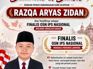 Siswa SDIT Subulussalam Raman Utara Lolos OSN Nasional, Wakili Lampung Timur